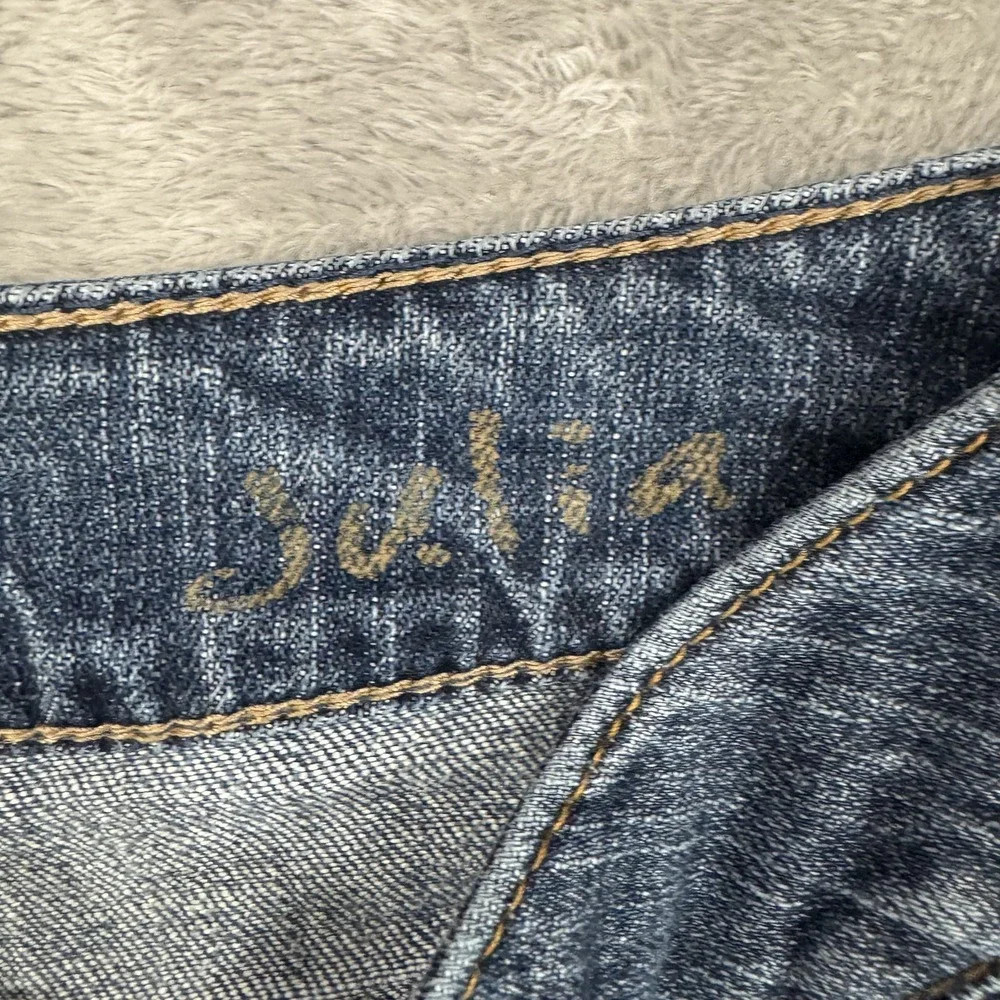 Silver Jeans Womens W29 L30 Blue‎ Bootcut Stretch Western Julia Faded Whiskered